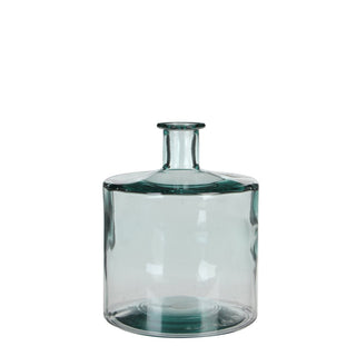 Flaschenvase Transparent - L