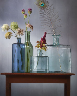 Flaschenvase Transparent - L