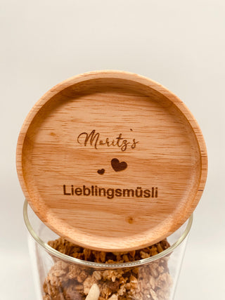 Vorratsglas "Müsli" personalisiert