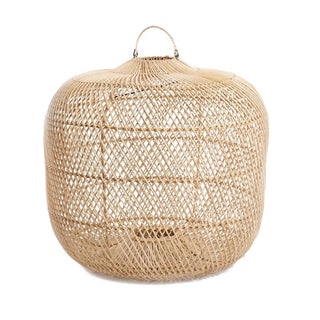 Lampenschirm aus Rattan