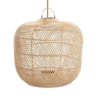 Lampenschirm aus Rattan